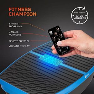 LifePro Vibration Plate Exercise Machine - Heated Whole Body Workout Vibration Fitness Platform - Home Training Equipment for Weight Loss & Toning