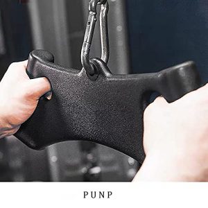 MUOVE LAT Pull Down Bar Handle Attachment for Cable Machine Tricep Press Down Bar, Home Gym Fitness Rowing T-bar V-bar Pulley Cable Machine Attachments