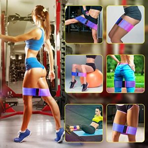 Booty Bands, Non Slip Resistance Bands for Legs and Butt, Workout Bands Exercise Bands Glute Bands for Women, 3 Pack - Training Ebook and Video Included