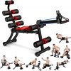 MBB 22 in 1 Wonder Master Core & Abdominal Workout Chair,Foldable & Adjustable Rowing Machine,22 Ways to Exercise,Fitness Equipment for Home Gym Sports