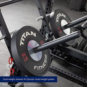 Titan Fitness Power Rack Stealth Leg Press, Compatible with All Titan Series Racks, Rated 500 LB