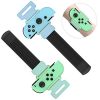 Wrist Bands for Just Dance 2022 2021 2020 Compatible with joy con & OLED Model Compatible with joy con, Adjustable Elastic Strap for Nintendo Switch Controller, Two Size for Adults and Children,2 Pack