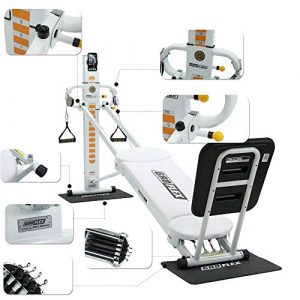 GR8FLEX High Performance Gym - Pearl White XL Model with Total Over 100 Workout Exercises