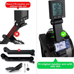 Phone & Tablet Holder for Concept 2 Rowing Machine(PM3/4/5), Adjustable Tablet Mount Made for C2 Model C&D Rower ONLY, Compatible with Tablets & Phones & iPad Up to 11” Screen Size