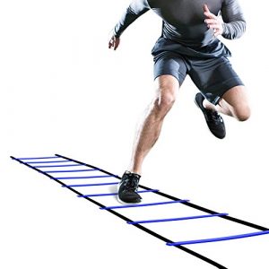 GHB Pro Agility Ladder Agility Training Ladder Speed 12 Rung 20ft with Carrying Bag…