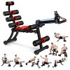 MBB 22 in 1 Wonder Master Core & Abdominal Workout Chair,Foldable & Adjustable Rowing Machine,22 Ways to Exercise,Fitness Equipment for Home Gym Sports 