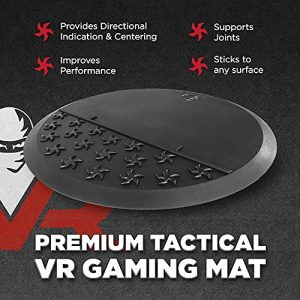 VR Ninjas Virtual Reality Gear Gaming Mat | The Original Non Slip, Comfortable Cushion Floor Mat For Position Orienting | Foam Anti Fatigue Mats | Premium Accessories For Game Room | PSVR FR XR AR