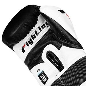 Fighting Sports S2 Gel Power Training Gloves, Black/White, 16 oz