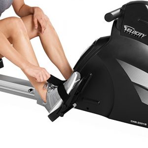 Velocity Exercise black Magnetic Rower