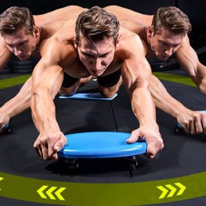 Home Fitness Machine Abdominal Roller Ab Exercise Roulette Core Coaster Core Fitness Slider Ab Exercise Equipment Simple Roller