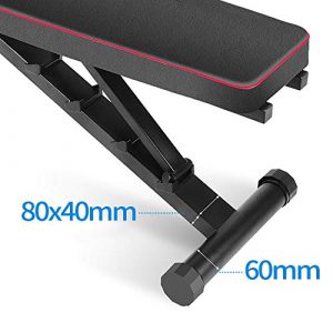 Adjustable Weight Bench, Multi-Functional Dumbbell Bench, Sit Up Workout Incline Bench, Strength Training Bench for Home Gym, PSBB004