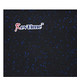RevTime Rubber Gym Equipment Mat 6 x 4 Feet (72
