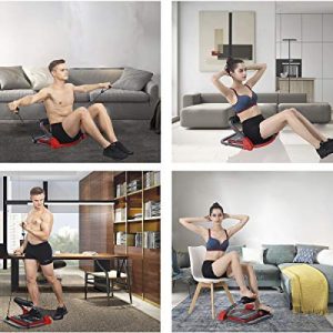 eHUPOO Ab Machine Abs Workout Equipment, Abs and Whole Body Exercise Equipment for Home Workouts,Core Strength Training&Abdominal Exercise Trainers With Resistance Bands for Home Gym.USA Patented