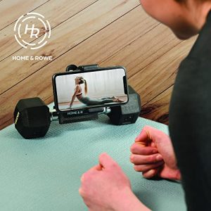Gym Phone Holder - Workout Phone Holder Compatible with Dumbbells, Kettlebells, Concept 2 Rowing Machine, Peloton Bike. Gym Accessories for Women Men