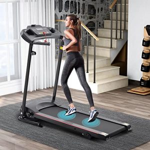 Treadmills for Home, 2.5HP Portable Foldable Treadmill with 15 Pre Set Programs and LED Display Panel