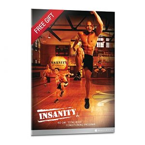 INSANITY Base Kit - DVD Workout, 60 Day Total Body Conditioning Program, Home Gym Bodyweight Exercise Program, No Workout Equipment Needed, Nutrition Guide Included, 10 DVDs