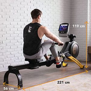 ProForm Rower NordicTrack Sport RL + 1-Year iFIT Membership Included, Black, us one-Size