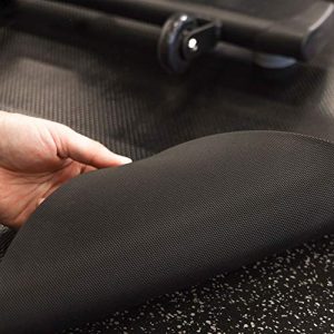 CyclingDeal Exercise Fitness Mat - 3' x 6.5' (High Density) - for Treadmill, Peloton Stationary Bike, Elliptical, Gym Equipment - Mat Use On Hardwood Floors and Carpet Protection (36