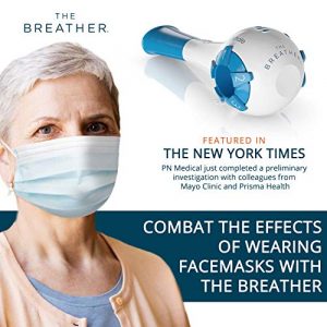 The Breather │ Natural Breathing Lung Recovery Exerciser Trainer for Drug-Free Respiratory Therapy │ Breathe Easier with Stronger Lungs │ FSA/HSA Eligible