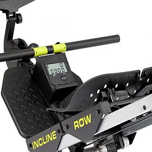 Total Gym Ergonomic Folding Incline Rowing Machine with 6 Levels of Resistance and Over 20 Workouts for Cardio and Strength Training