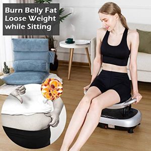 EILISON FITABS Vibration Plate Exercise Machine - Vibration Platform | Whole Body Viberation Machine for Shaping, Training, Recovery, Toning, ABS & Fit Massage(Double Seat)