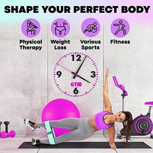 MhIL 5 Resistance Bands Set - Best Exercise Bands, Booty Bands for Women and Men, Workout Bands for Working Out Legs, Butt, Glute- Stretch Gym Fitness Bands, Workout Equipment , Workout Sets for Women