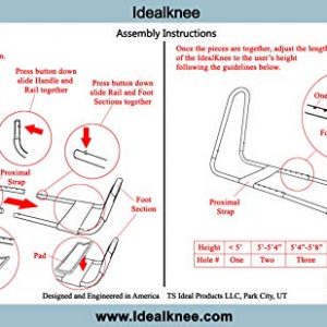 IdealKnee (by IdealStretch): The Most Effective and Easy to Use Knee Extension Treatment to get Your IdealKnee | Athletes + Physical Therapy + Rehab + Ortho