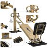 GR8FLEX High Performance Gym - Golden XL Model with Total Over 100 Workout Exercises