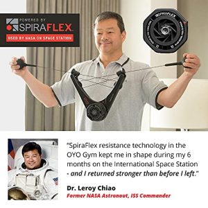 OYO Personal Gym - Full Body Portable Gym: Home, Office or Travel - NASA SpiraFlex Resistance Technology