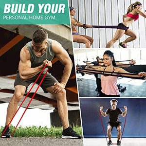 Resistance Band, Pull Up Bands, Pull Up Assistance Bands, Workout Bands, Exercise Bands, Resistance Bands Set for Legs, Working Out, Muscle Training, Physical Therapy, Shape Body, Men and Women