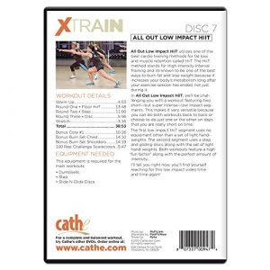 Cathe Friedrich XTrain Series Hard Strikes Kickboxing DVD Workout For Women - Cathe Friedrich: Rockout Knockout Kickboxing Workout DVD For Women - Use For Aerobics Conditioning, Weight Loss, Fat Burning and Kickbox Cardio