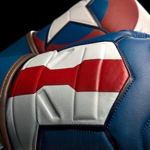 Hayabusa Marvel Hero Elite Boxing Gloves for Men and Women - Captain America, 16 oz