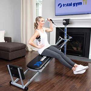 Total Gym APEX G3 Versatile Indoor Home Workout Total Body Strength Training Fitness Equipment with 8 Levels of Resistance and Attachments