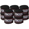 Ringside Mexican Style Boxing Hand Wraps (5 Pairs Pack), Black