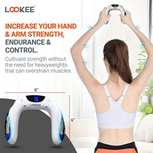 LOOKEE A8 Arm Exerciser | Innovative Arm Workout Equipment | Strength Training and Massage Machine for Arm, Forearm, Hand, Wrist | Arm Fat Burner for Women and Men