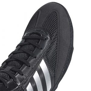 adidas Men's Combat Speed.5, Black/Silver Metallic/Black, 10.5 M US