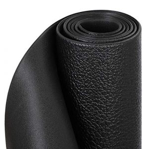 HomGarden High Density Gym Exercise Treadmill Floor Mat,8 x 3 FT Anti Vibration PVC Exercise Bike Equipment Mat,1/4