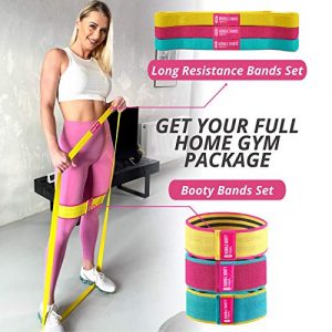 Booty Bands for Women Fabric Resistance Bands for Women Butt and Legs Workout Bands Leg Bands for Working Out Squat Bands Exercise Bands Glute Bands Non Slip Squat Bands (Multicolor)