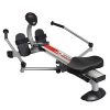 Stamina 35-1050 - BodyTrac Glider 1050 Hydraulic Rowing Machine with Smart Workout App - Rower Workout Machine with Cylinder Resistance - Up to 250 lbs Weight Capacity